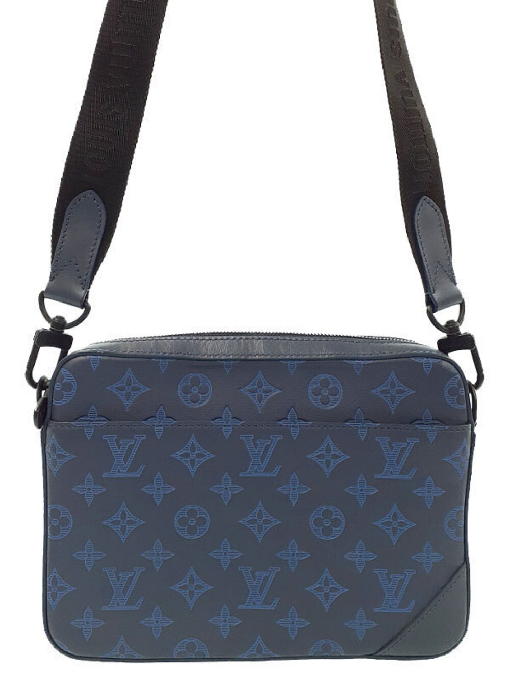 Louis Vuitton Monogram Shadow Black Duo Messenger Bag